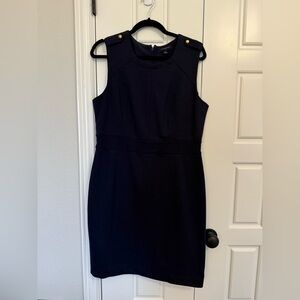 Banana Republic Navy Sheath Dress